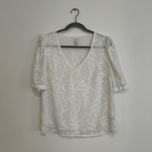 A New Day chiffon blouse - size M